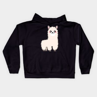 Cute Baby Alpaca Kids Hoodie